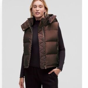 lululemon wunder puff cropped vest